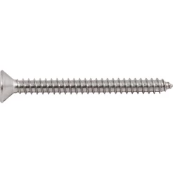 Parafuso Autoatarraxante Inox 4,8 mm x 50,0 mm Cabeça Chata Phillips Vonder
