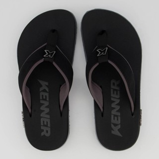 Chinelo Kenner Kivah Cushy Preto e Cinza em Oferta na Shopee