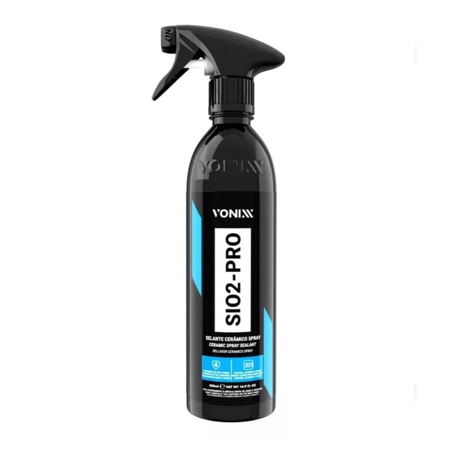 Manutenção De Vitrificadores Sio2-pro 500ml Vonixx em Oferta na Shopee