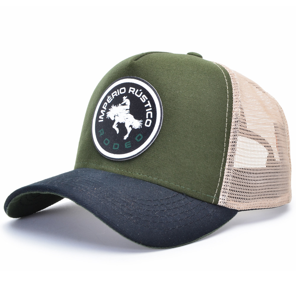 Boné Masculino Country Roça Caipira Rodeio Cowboy Império Rústico Unisex