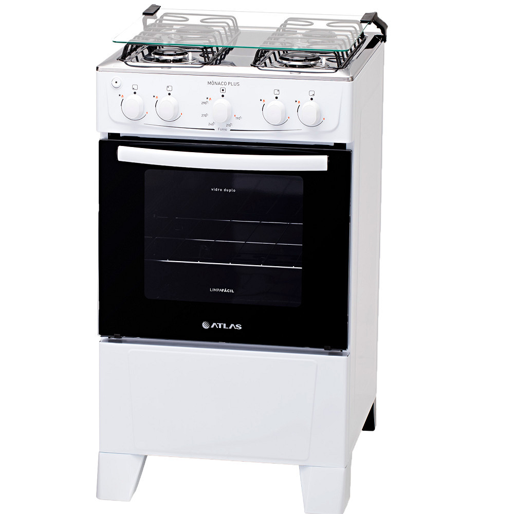 Fogão 4 Bocas Atlas Mônaco Plus - Home Appliances