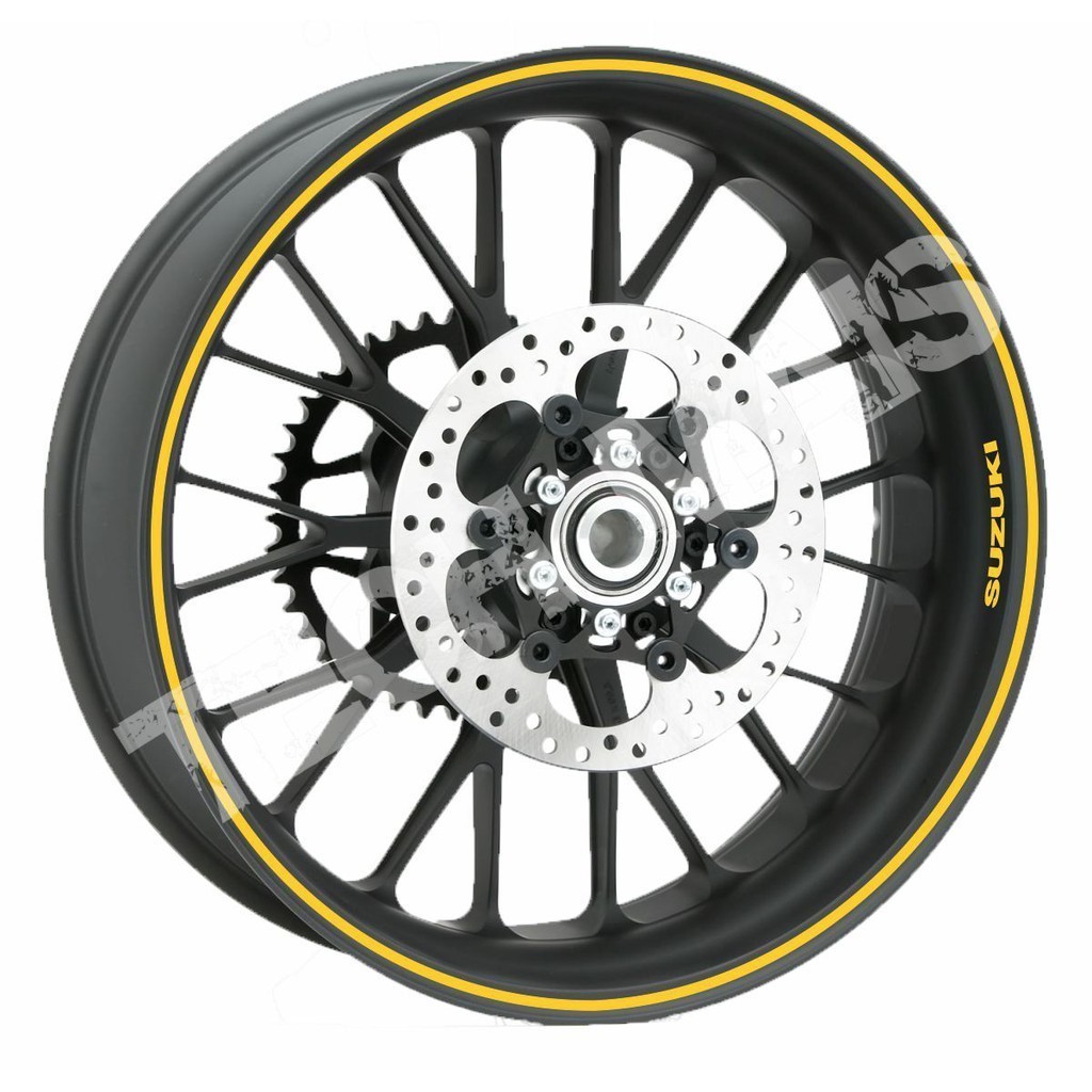 Par de Adesivo Refletivo, Faixa 5mm para Moto SUZUKI GSX 650F