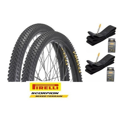 Par Pneu Pirelli Scorpion Aro 29 X 2.0 + 2 Camaras Pirelli em Oferta na Shopee