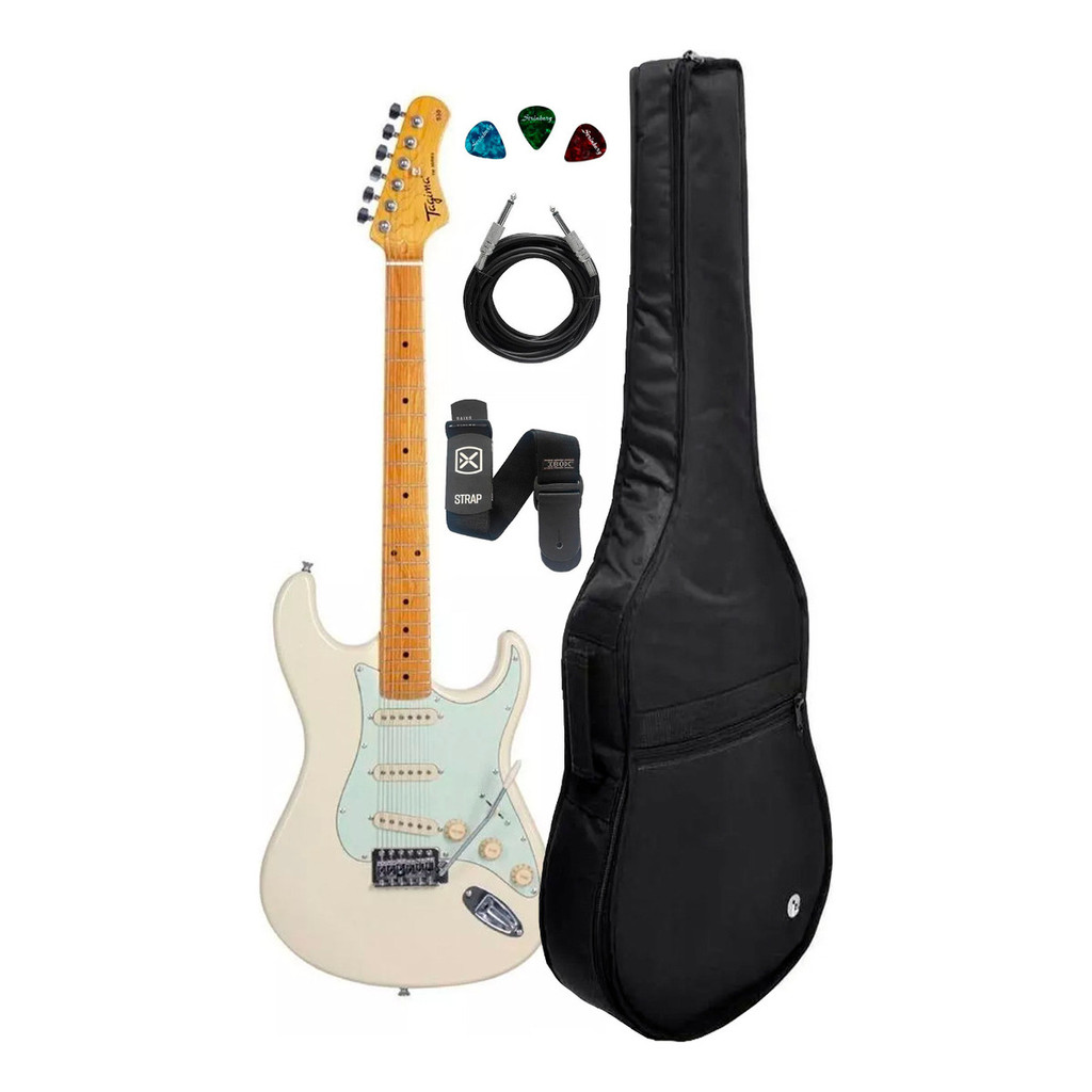 GUITARRA TAGIMA TG530 OWH + CAPA ESPU + CORREIA +CABO + 3PAL