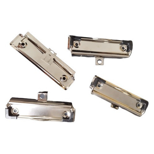 Kit Garra Para Prancheta Prata E Preto (10 Unidades) Oferta em Oferta na Shopee