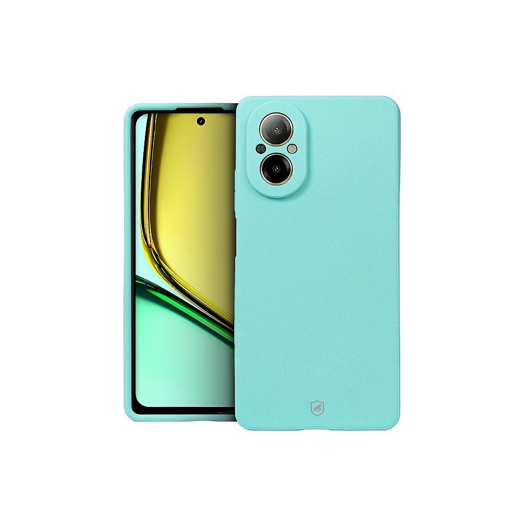 Capa Case Capinha para Realme C67 - Silicon Veloz - Verde Água - Gshield - Mobile & Gadgets