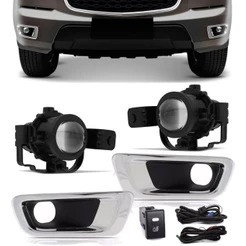 Kit Farol de Milha Neblina Chevrolet S10 S-10 e Trailblazer 2012 2013 2014 2015