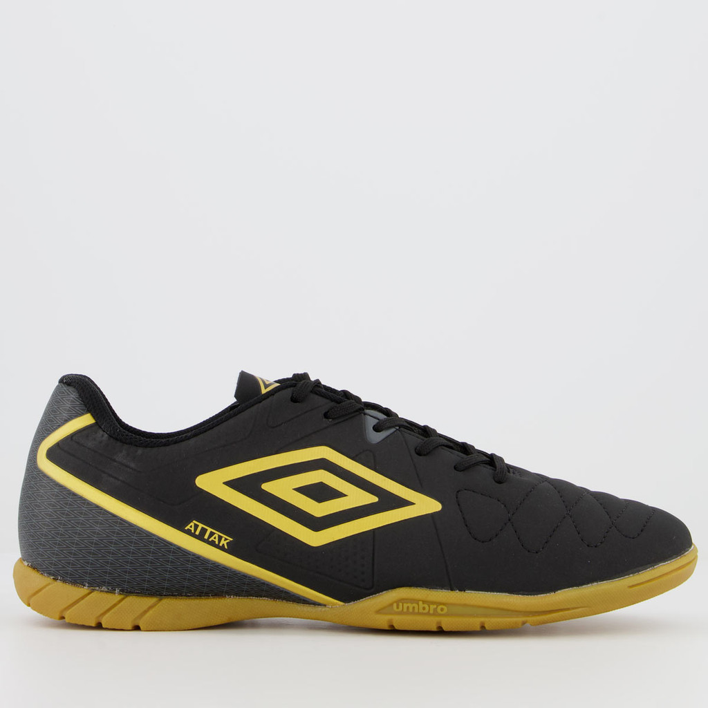 Chuteira Umbro Attak Eternal Futsal Preta
