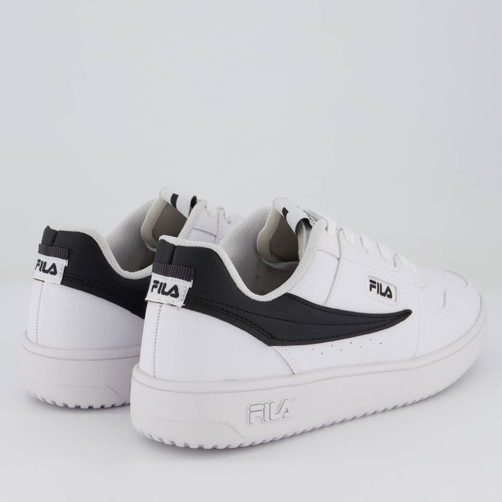 Detalhes do Tênis Fila ACD Classic Branco e Preto