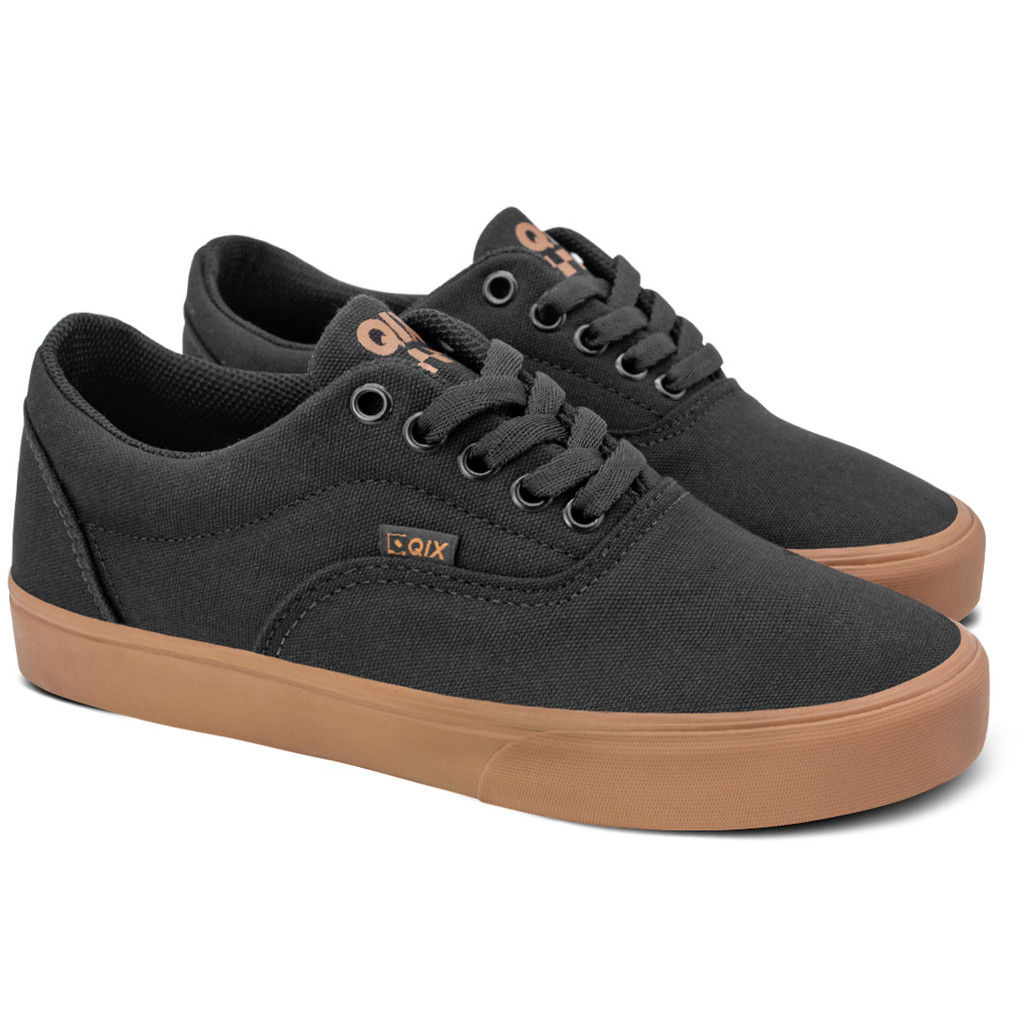 Tênis Qix Sunset Vulcan Preto Gum