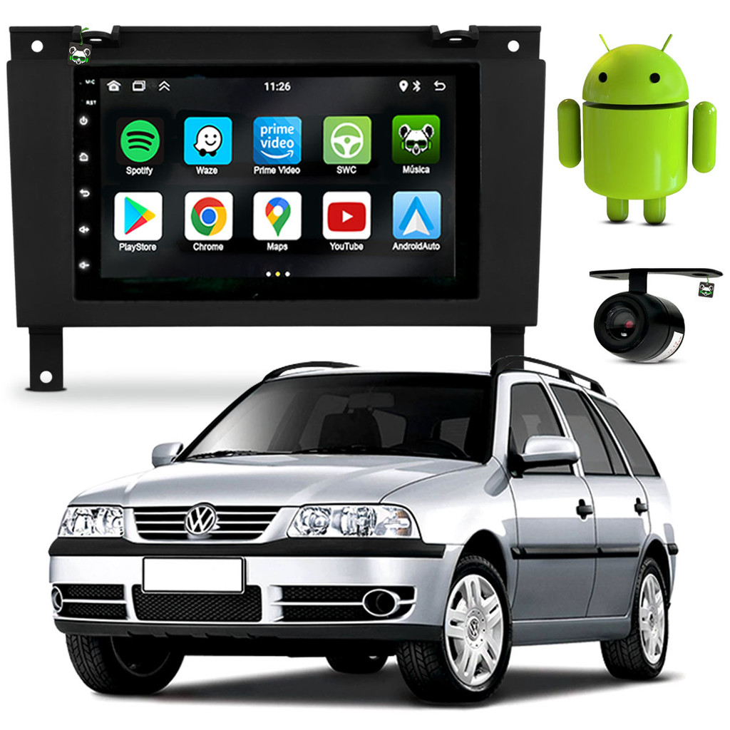 Kit Central Multimidia Android 7 Pol Parati G3 2000 2001 2002 2003 2004 2005 em Oferta na Shopee