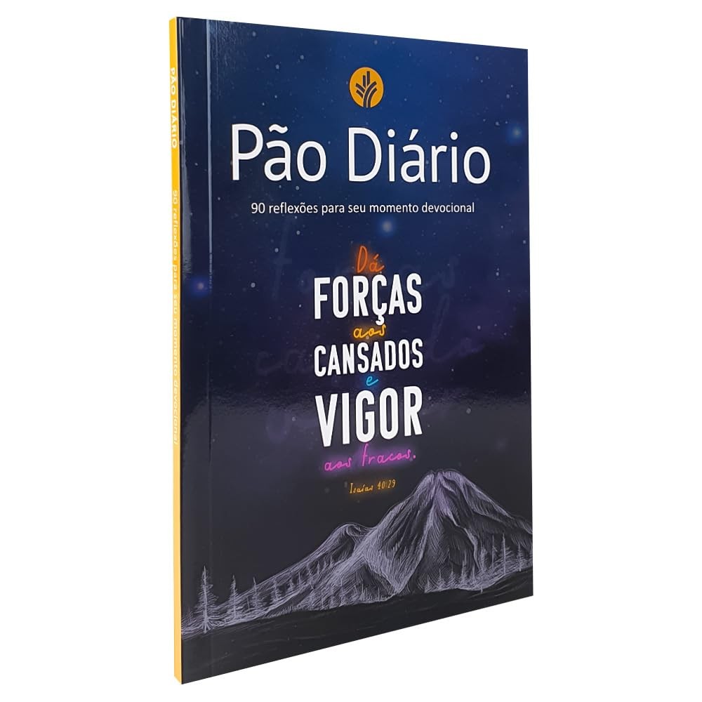 Devocional Pão Diário | 90 reflexões | Capa Montanha em Oferta na Shopee