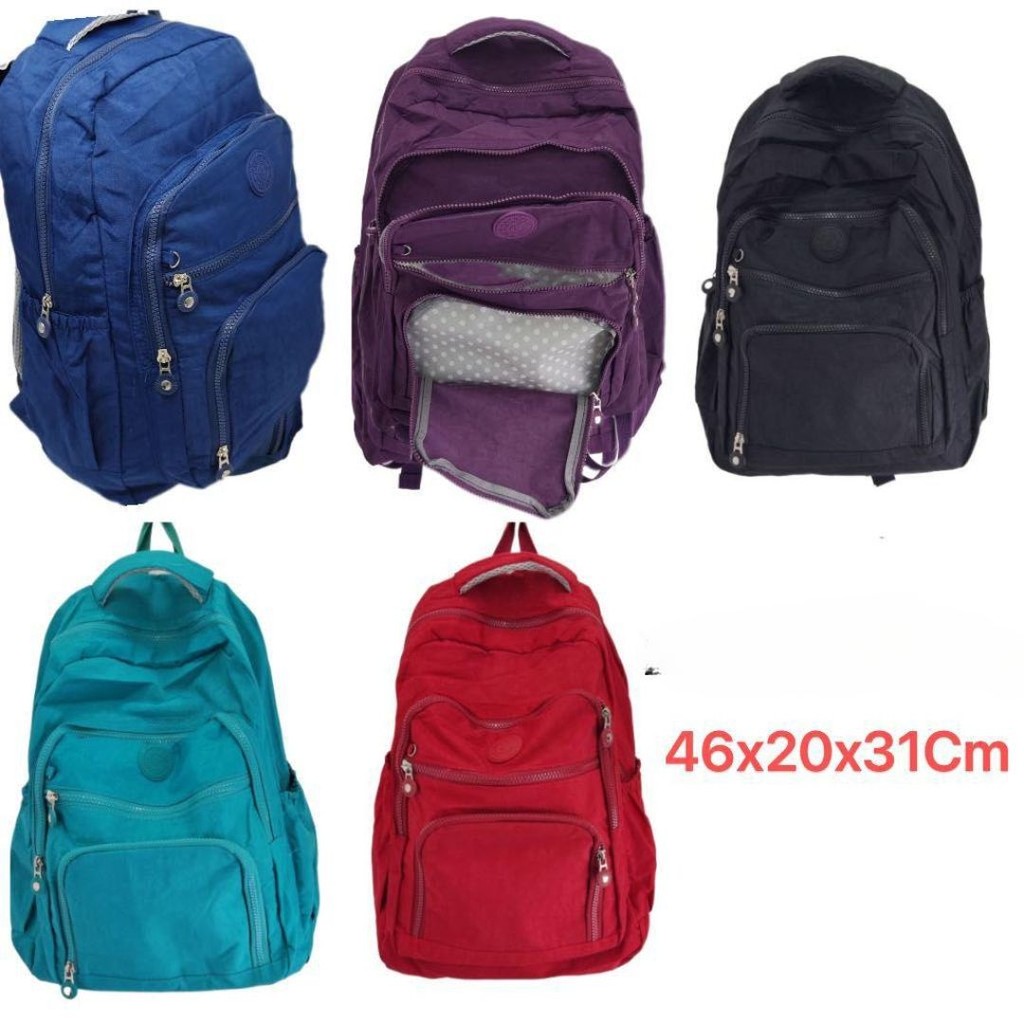Mochila Escolar de Tecido Oxford de Grande Capacidade Impermeável em Oferta na Shopee