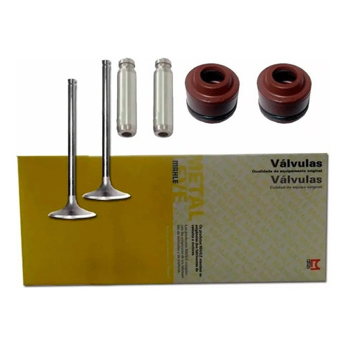 Kit Válvula Admissão Escap Titan Fan 150 Retentor / Guias
