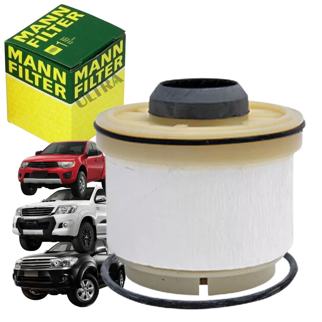 Filtro Combustível Diesel para Toyota Hilux / SW4 2.5 / 3.0 - Mitsubishi L200 Triton 3.2 / 2.4 (PU835X) em Oferta na Shopee