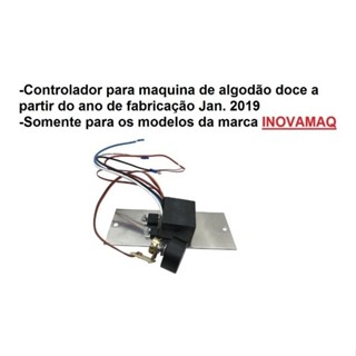 Controlador P/ Máquina De Algodão Doce Ad-43 In615 Inovamaq em Oferta na Shopee