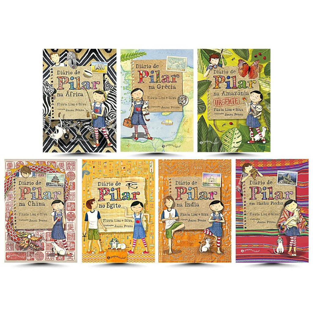 Diário de Pilar - Coleção Completa 7 Vol em Oferta na Shopee