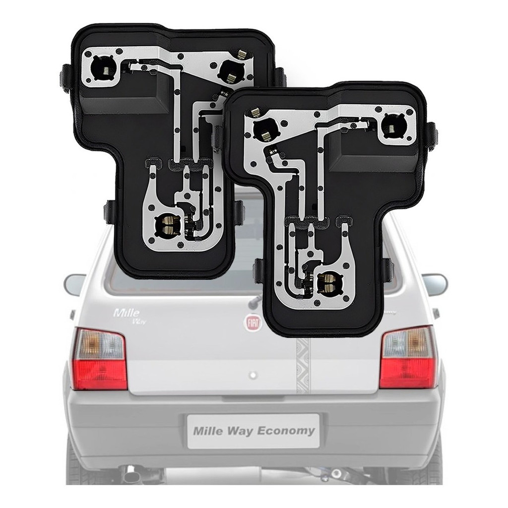 Par Circuito Soquete Fiat Uno Way Fire Flex Pitbull2004/2013 em Oferta na Shopee