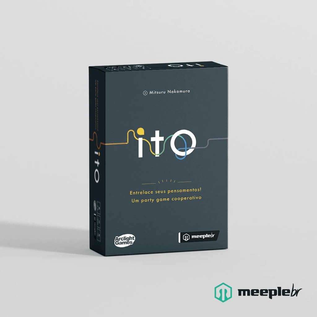 Ito Jogo de Cartas Cooperativo MeepleBr Party Divertido