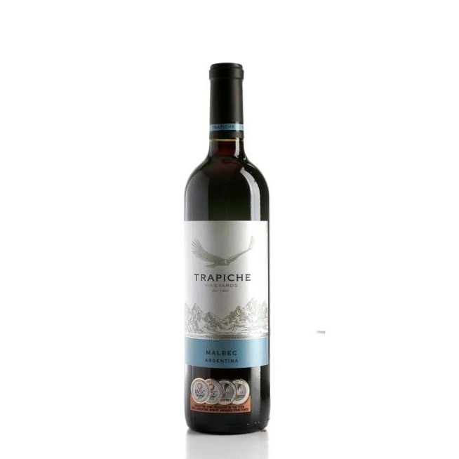 VINHO TINTO TRAPICHE VINEYARDS MALBEC 750ML - Food & Beverages