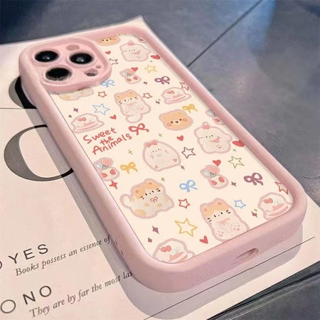 Capa De silicone Macio Estilo Bonito Para IPhone xr 11 12 13 14 15 16 Plus Pro Max em Oferta na Shopee