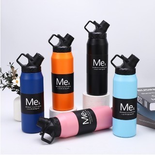 Térmica Garrafa  Em Aço Inoxidável 1000ml A Vácuo Portátatil