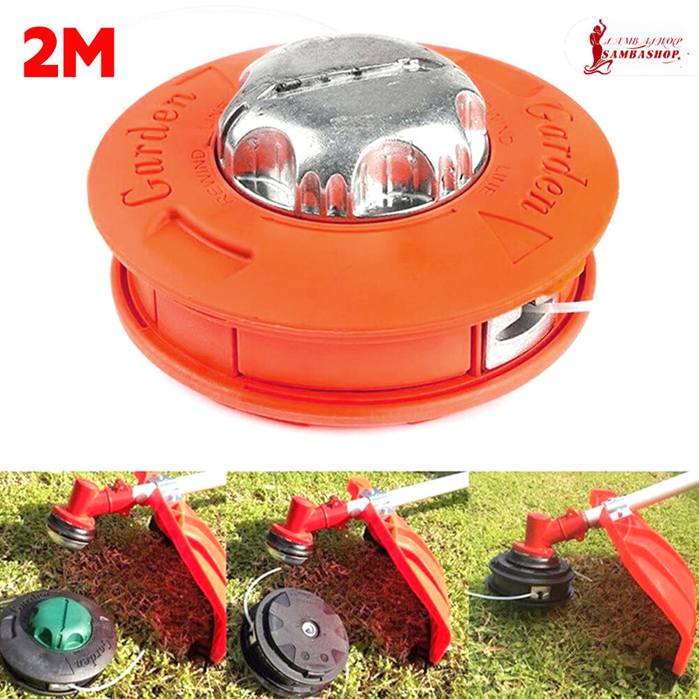 Carretel para Roçadeira com Fio Extra: 2m de Linha, Alta Durabilidade e Fio Afiado em Oferta na Shopee