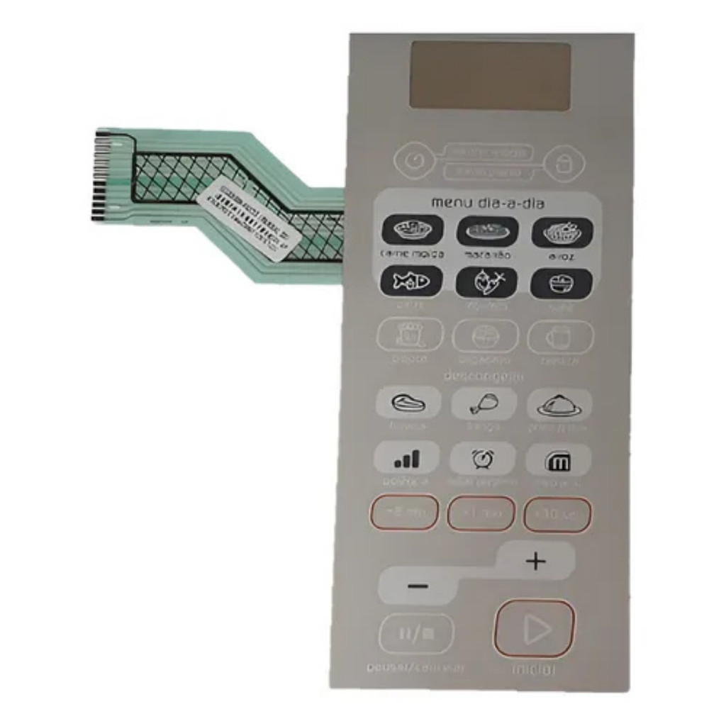 Membrana Teclado Microondas Brastemp Bma30 / Bma30af