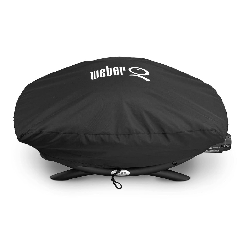 Weber Barbecue Grill Q2000 Series Premium Grill Cover for Gas Camp, Suitable for 6-8 People【Japanese Authorized Product, 3-Year Warranty】 7111