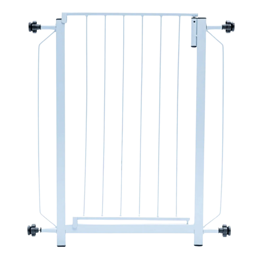 Portãozinho Grade Porta Pop Escada/Cachorro/Bebê 70cm Branco