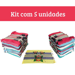 Kit 05 Tapetes Coloridos Estampados Banheiro ou Casa Atolhados Atacado em Oferta na Shopee