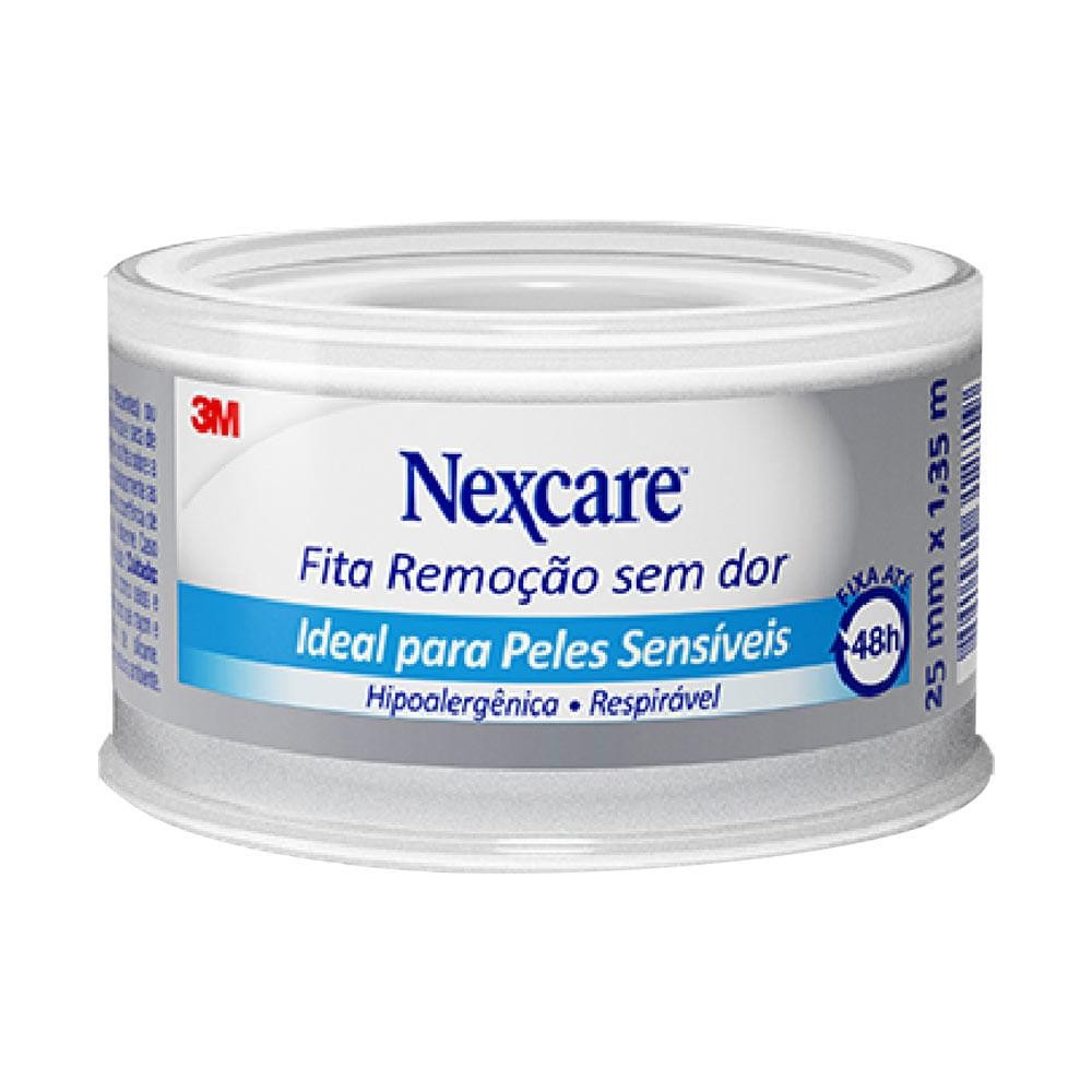 Fita 3m Nexcare 25mmx1,35m Remocao Sem Dor em Oferta na Shopee