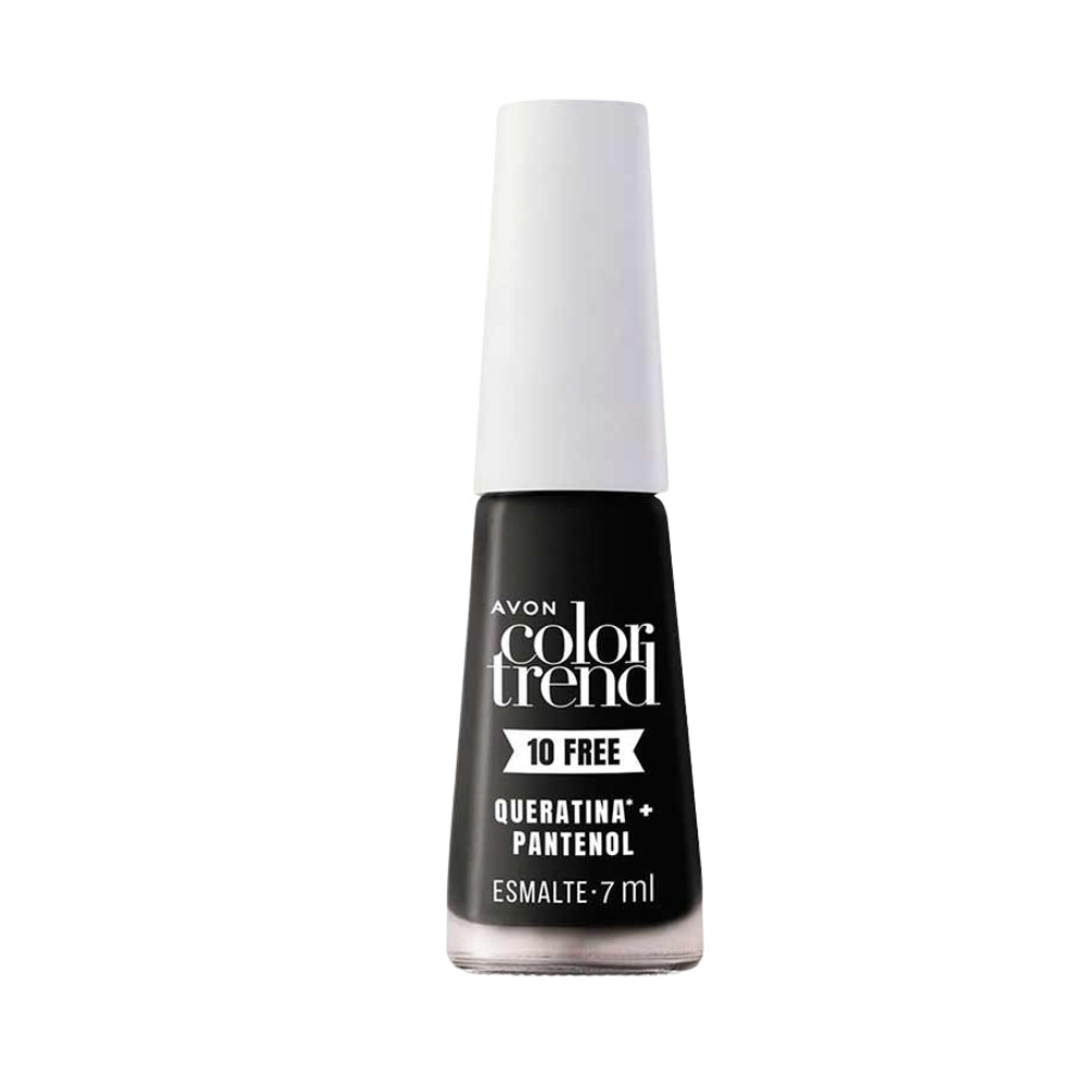 Esmalte Avon Color Trend 10 Free Preto Noite - Beauty
