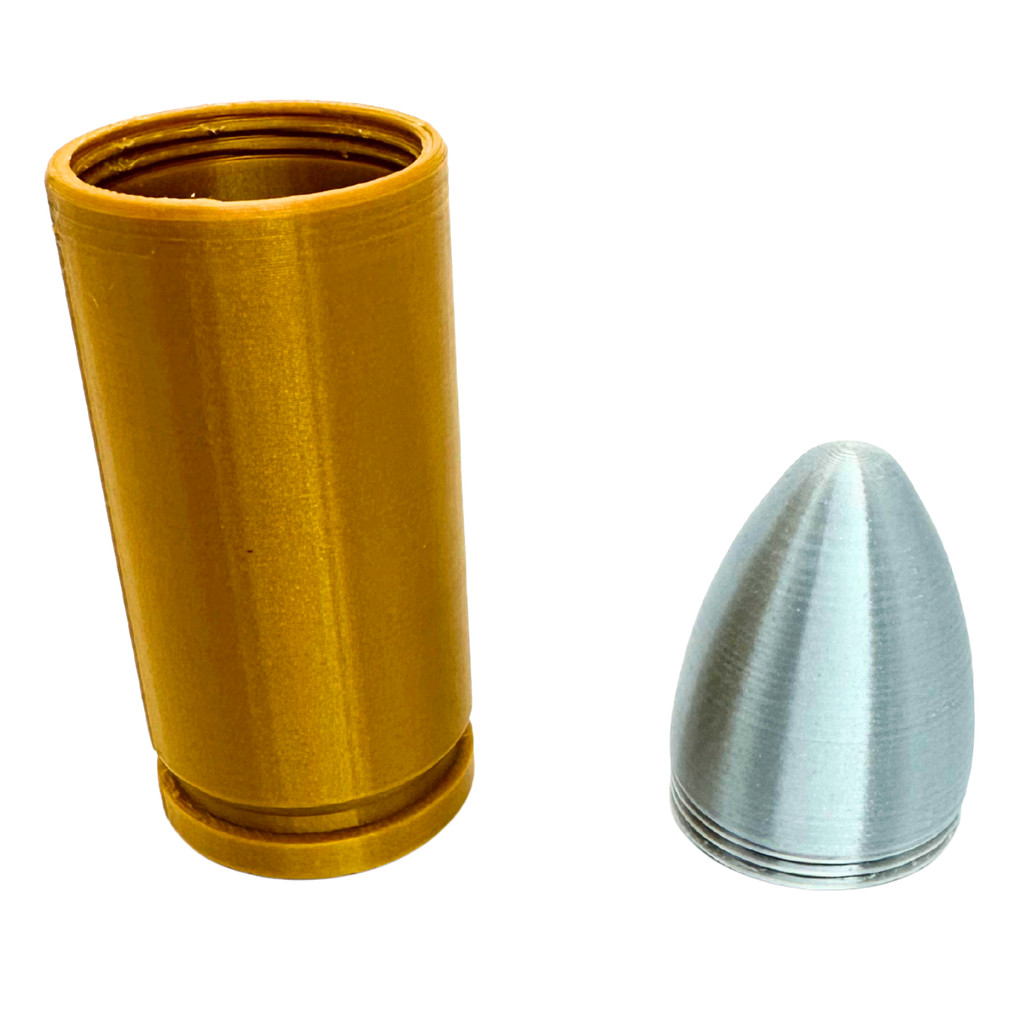 Pote para Chumbinho Esferas de aço Tamanho G 9mm Lugger