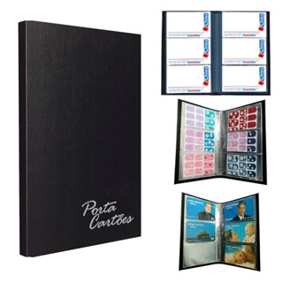 Pasta Porta 120 Cartões Visita Telefônico Adesivo Unha Figurinhas Pequeno e Resistente Chies em Oferta na Shopee