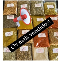 Kit os mais (queridinhos) 18 Temperos total de 900g
