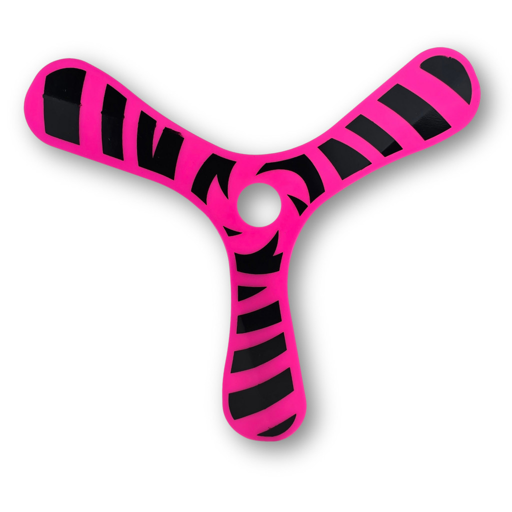 Bumerangue Bahadara Velox - Cores Vivas e Alta Precisão Cor:Rosa