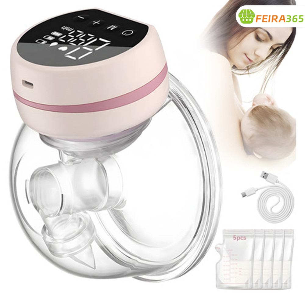 Bomba Tira Leite , Elétrica Portátil Para Materno Recarregável Saco de leite