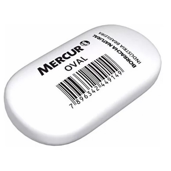 Borracha Escolar Mercur Oval: Onde Comprar | BuscaProdutos