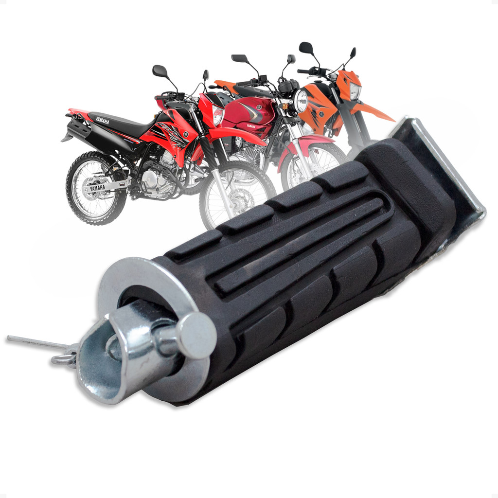 Pedaleira Traseira Da Ybr 125 E ED 2000 a 2016 Xtz 125 K 2003 a 2014 Pra Xtz250 Lander Lado Esquerdo