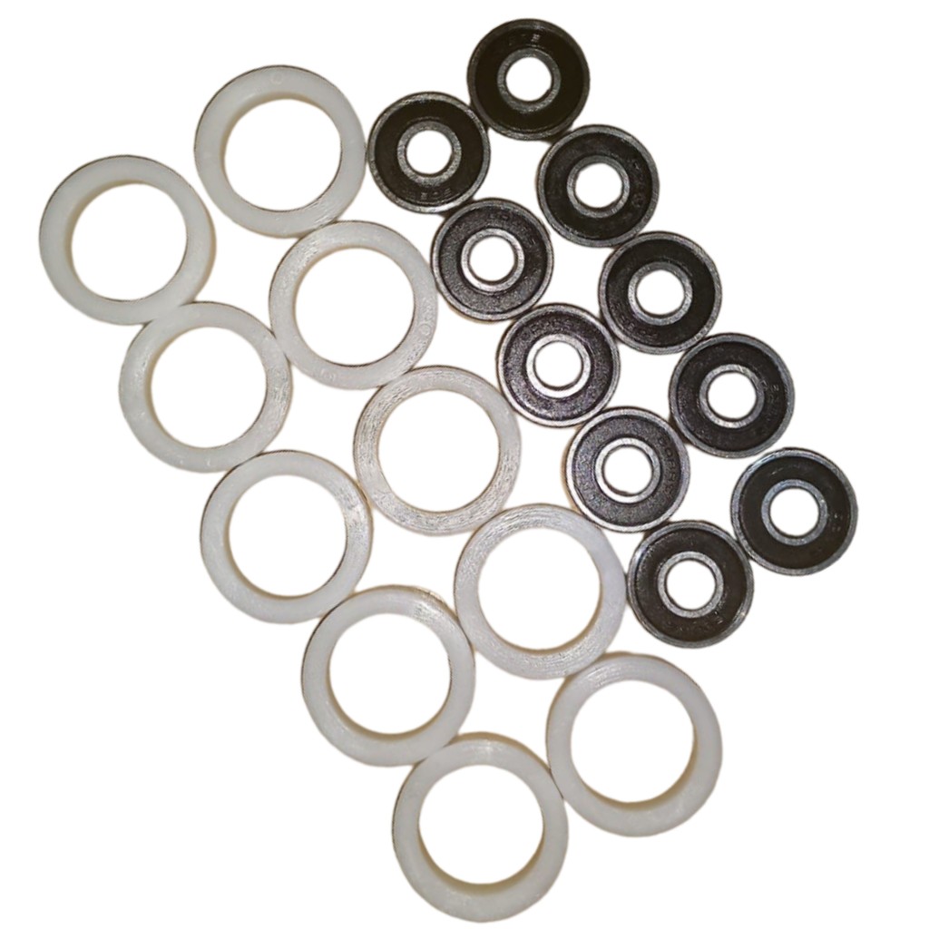 Rolamentos 608 e Suporte p/ substituir Buchas de Ventiladores em Oferta na Shopee