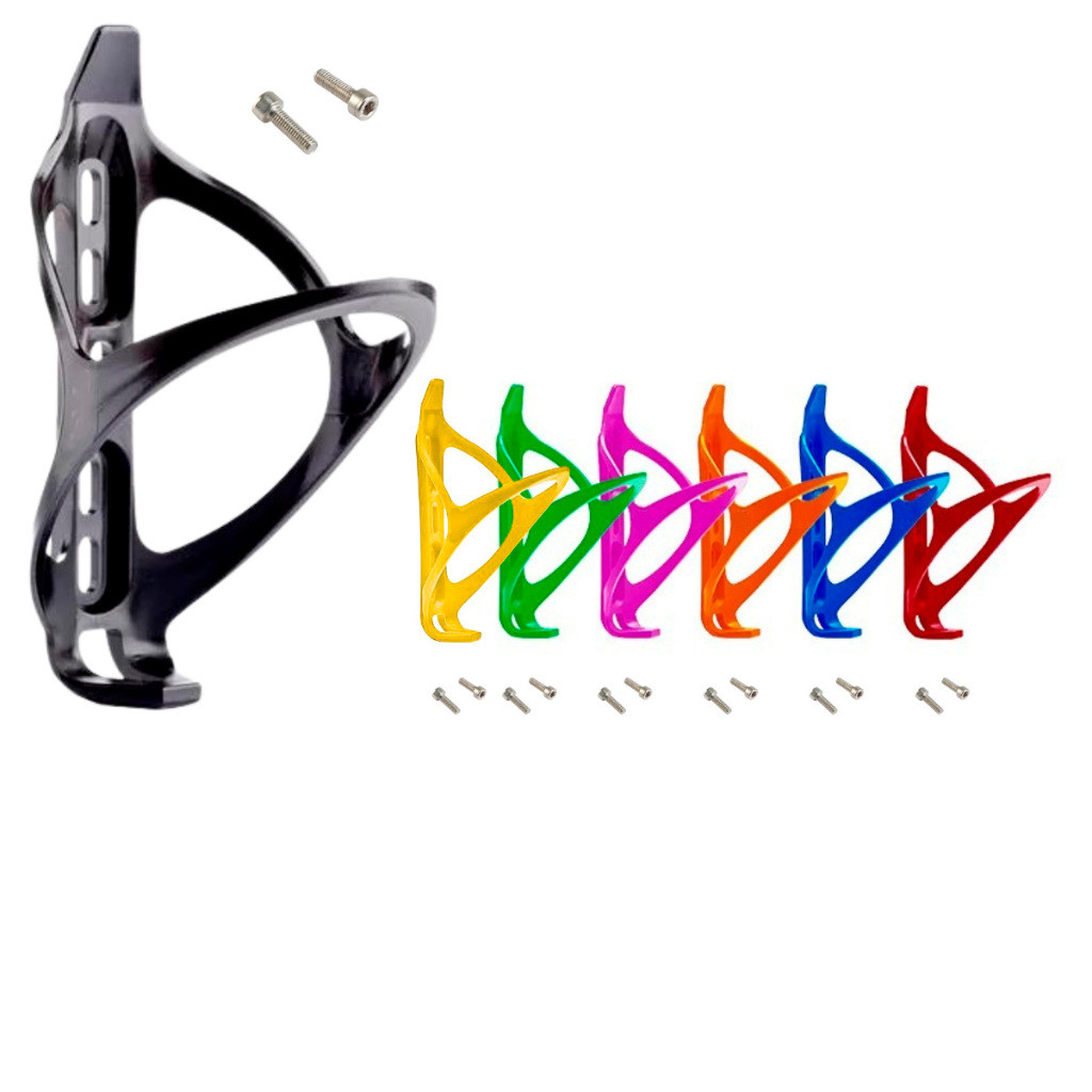 Suporte Caramanhola Garrafa Bicicleta Policarbonato Leve em Oferta na Shopee