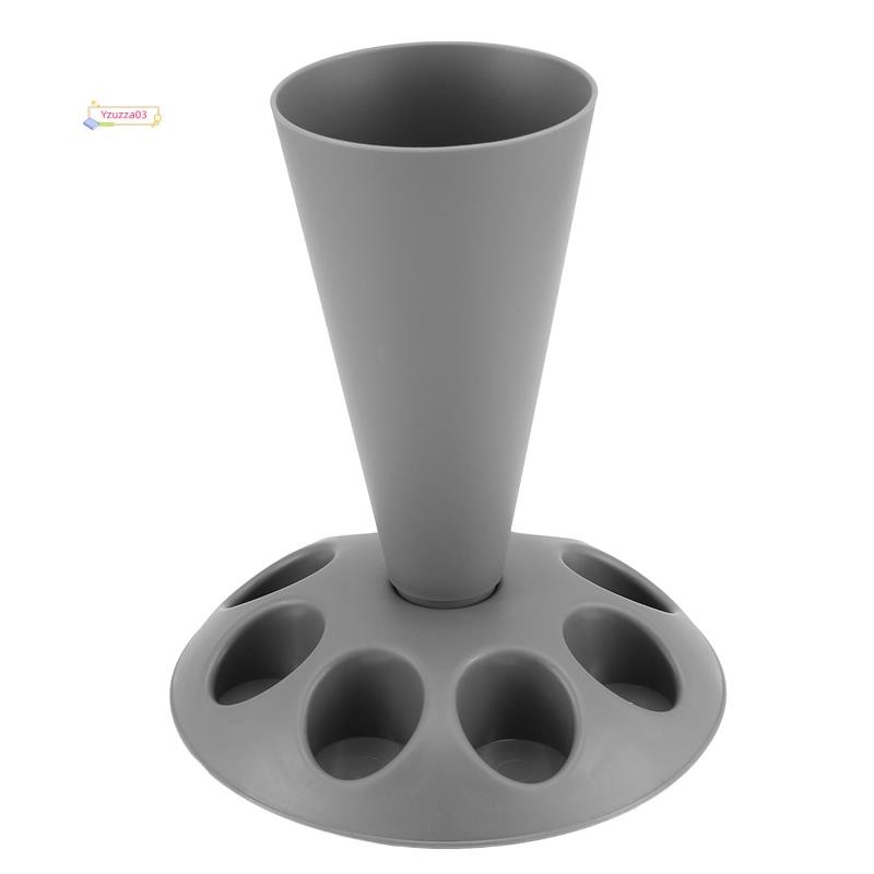 Suporte De Saco De Tubulação Ferramenta De Pastelaria De Decoração De Bolo Com Bicos De 8 Slots , Plástico Para Kit A