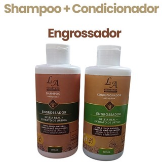 Shampoo e Condicionador Antiqueda Engrossador 2 unidades com 300ml