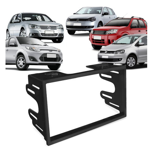 Moldura Painel Cinta 2din Polo Golf Fox Ecosport Fiesta Bora