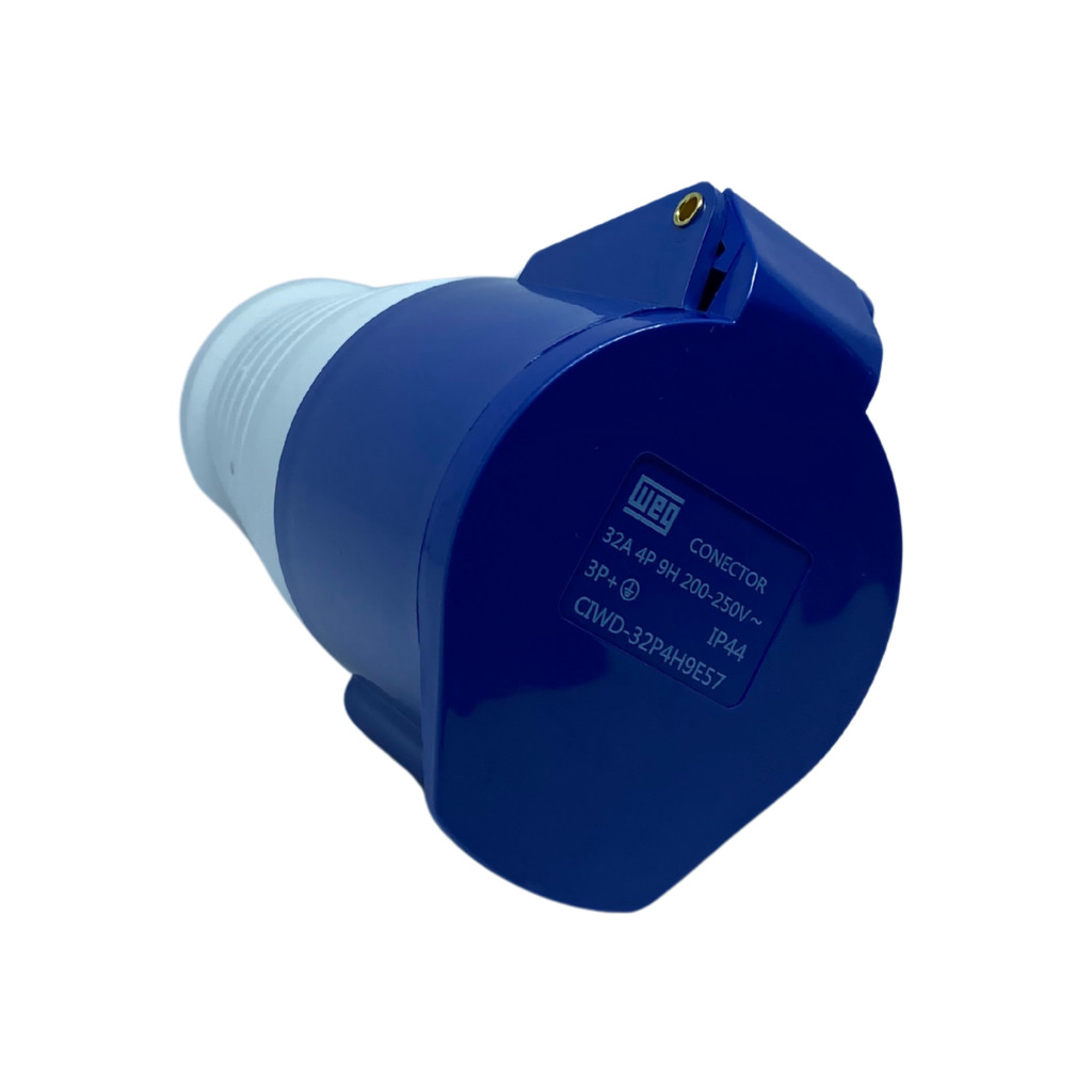 Plugue Fêmea Industrial Ciwd 4P 32A 9H 220V CIWD-32P4H9E57