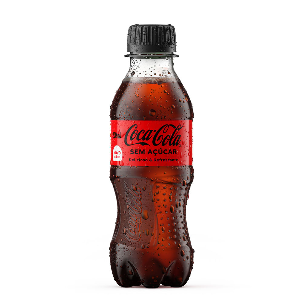 Refrigerante Coca Cola Sem Açúcar 200ml - Food & Beverages