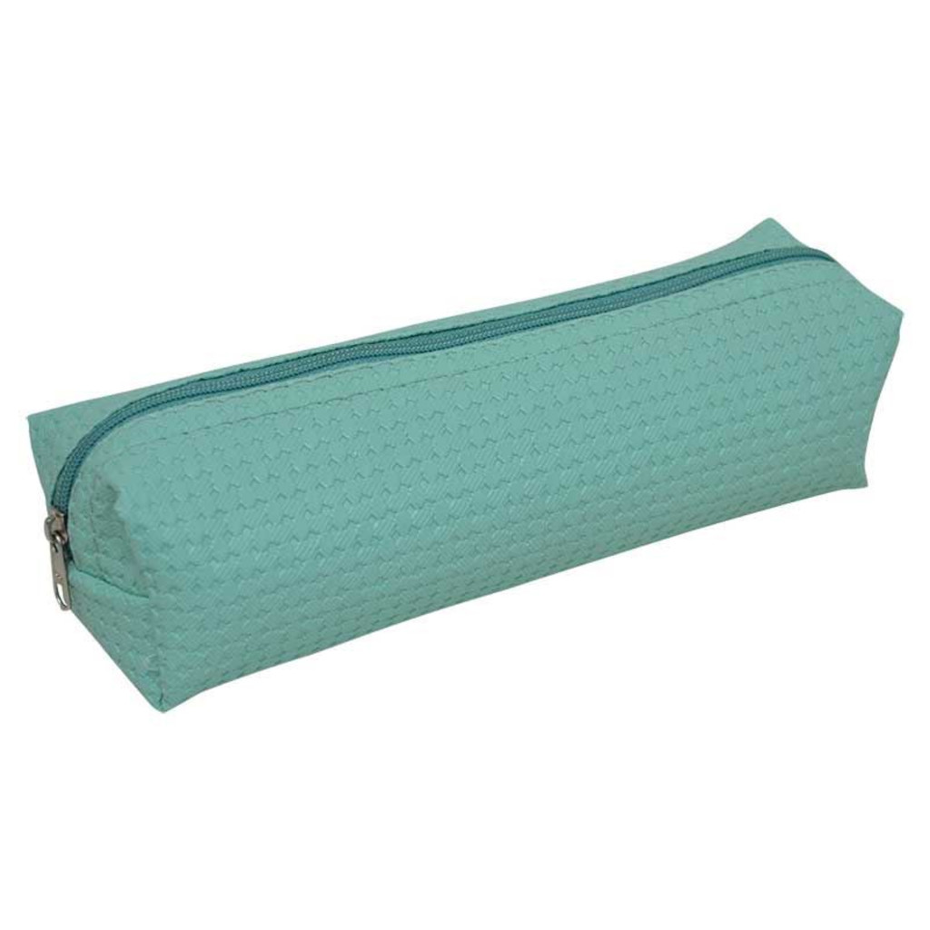 Estojo Escolar Simples Teen Cairo Verde ACP Compacto, Resistente e Ideal para o Dia a Dia - Stationery