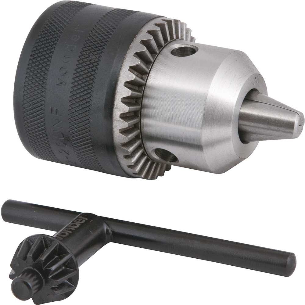 Mandril com chave rosca 1/2" x 20 fios capacidade 1,5 a 13 mm - Vonder - Home & Living