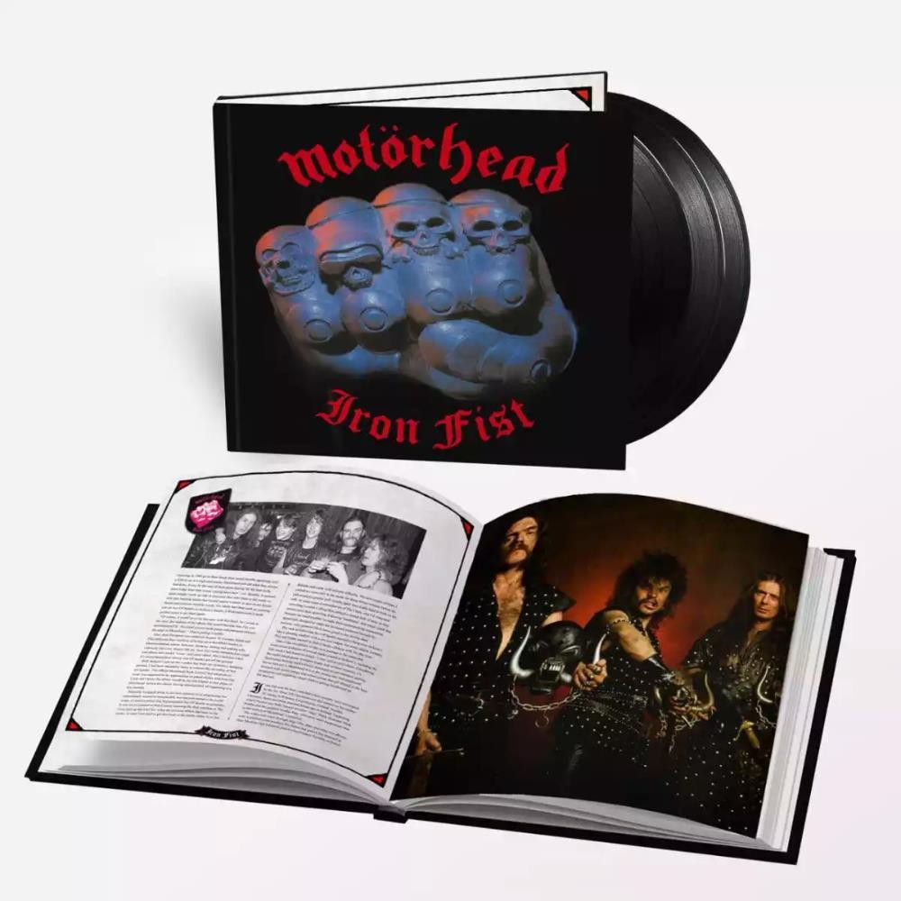 Vinil Motörhead - Iron Fist (3LP Bookpack/40th Anniversary Edition) - Importado - Hobbies & Collections